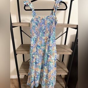 J. Crew Multicolor Smocked Dress